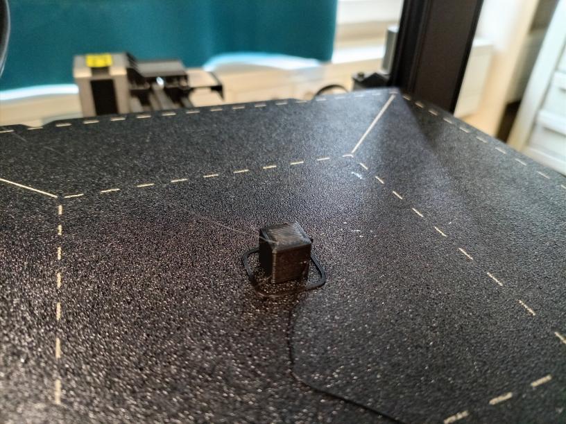 The printed cube
