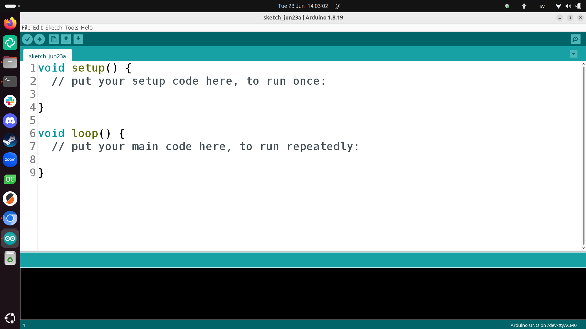 The Arduino IDE