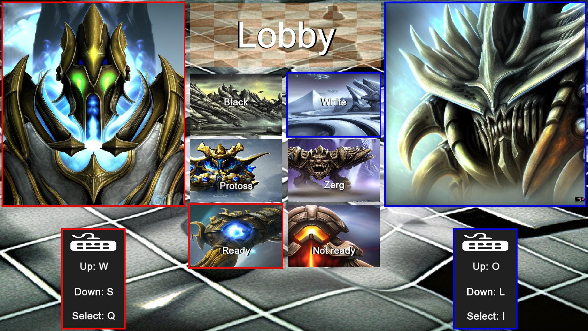 Lobby screen v0.7