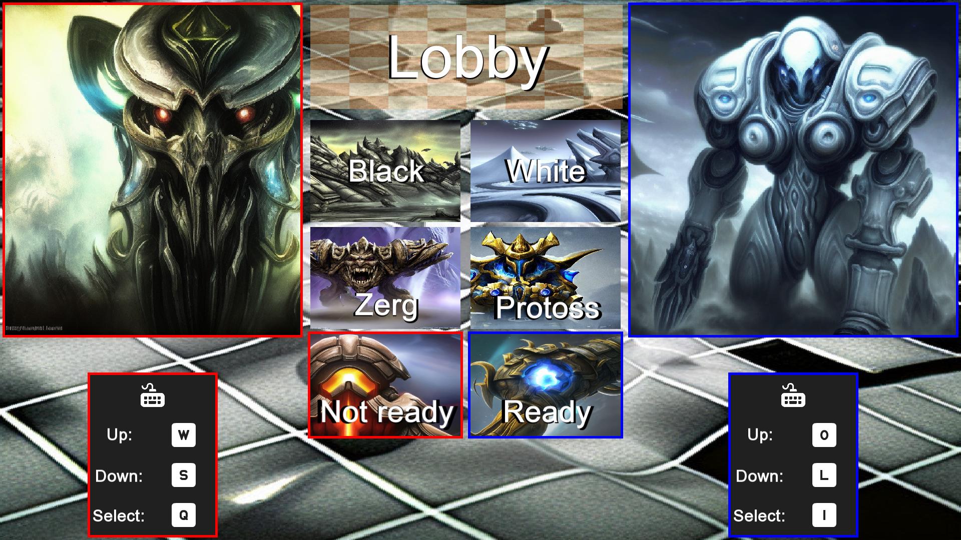Lobby screen v0.7