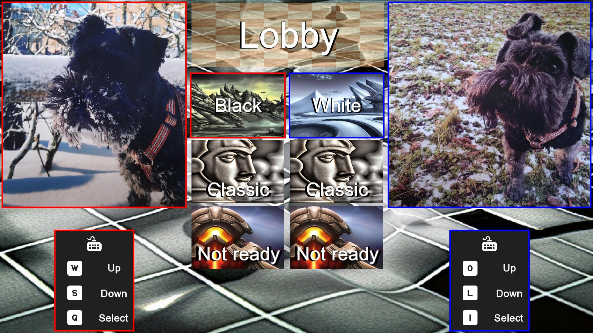 Lobby screen v0.7