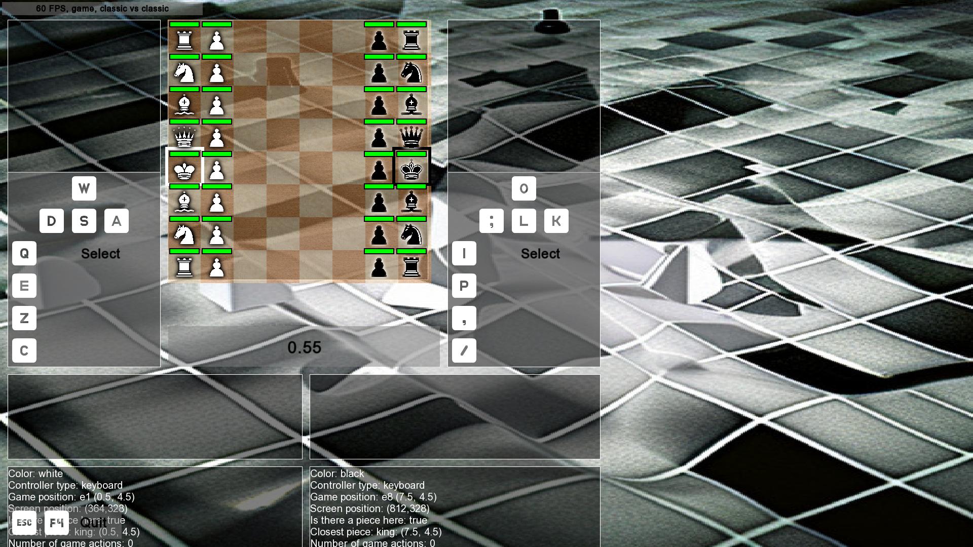 Game screen v0.8