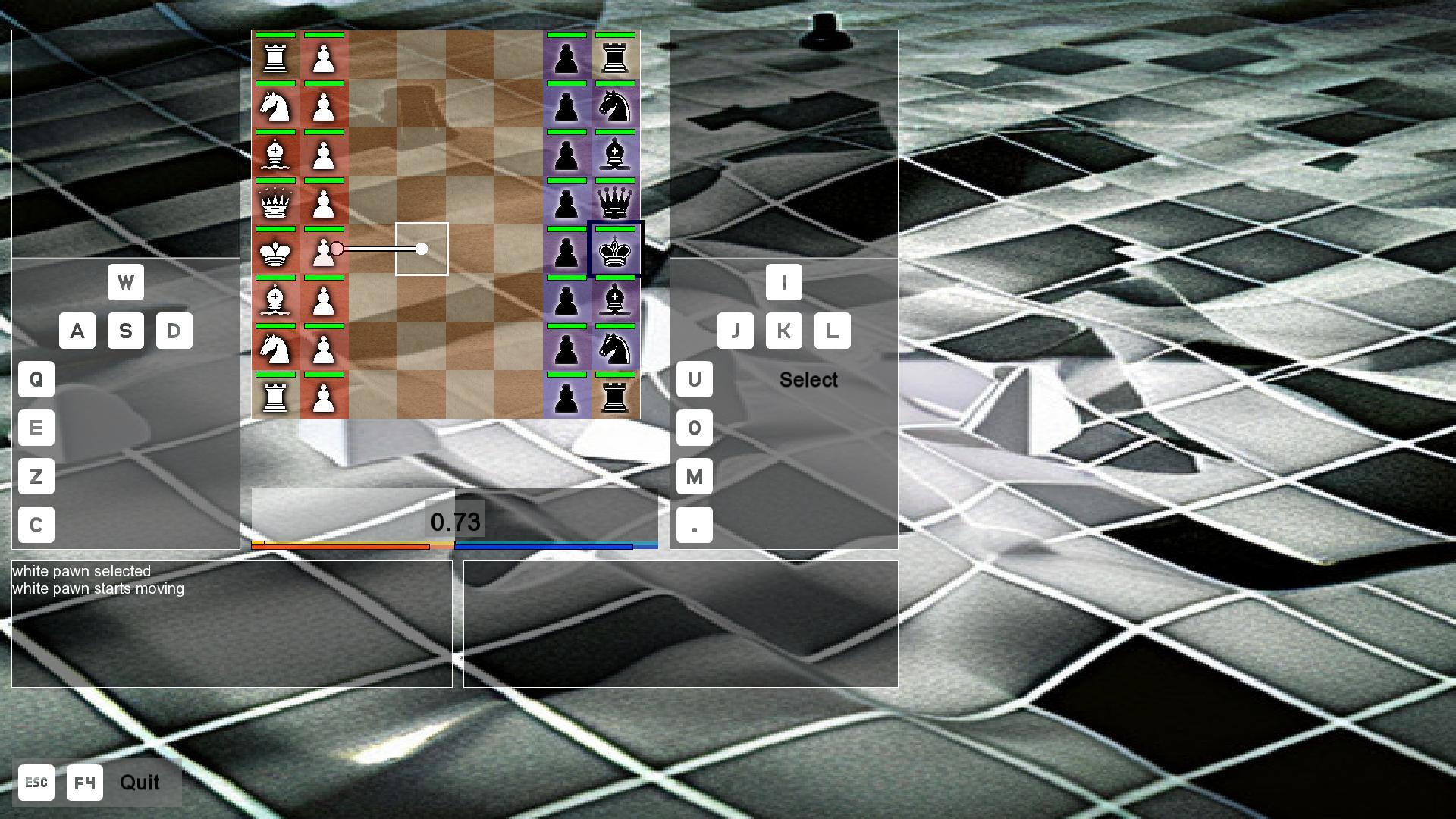 Game screen v0.8