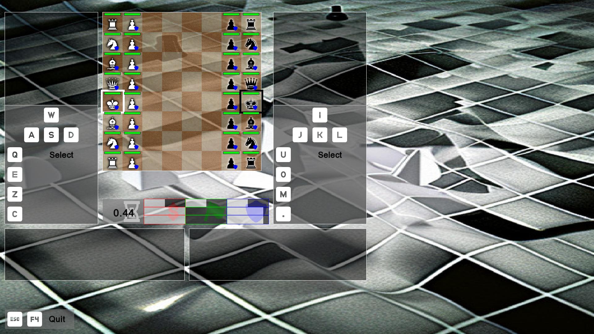Game screen v0.8