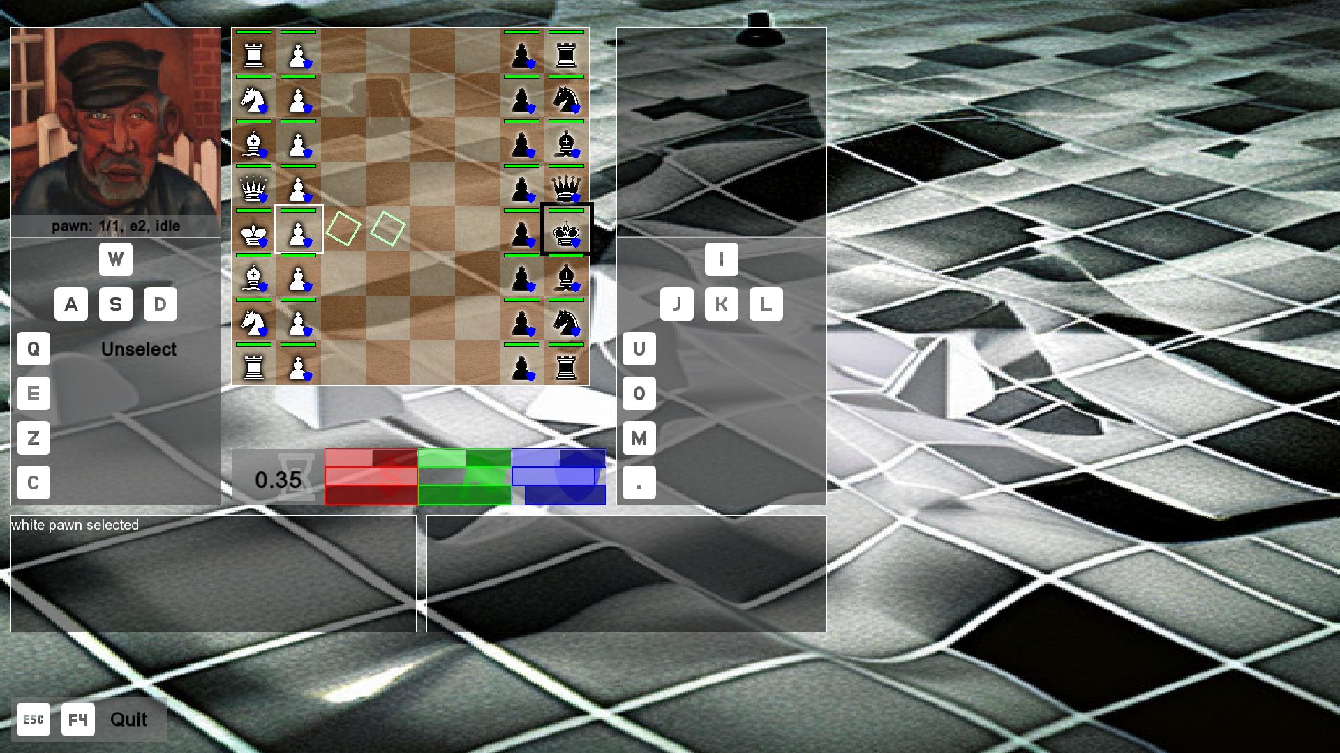 Game screen v0.9
