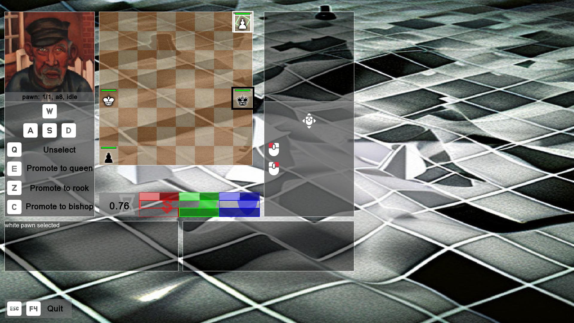 Game screen v0.9