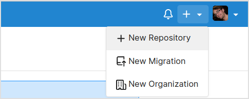 Click 'New repository'