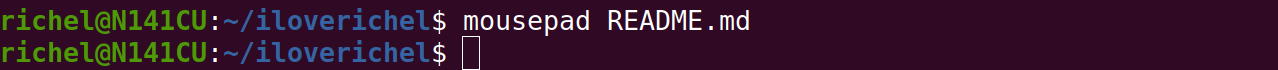 Back to the command line