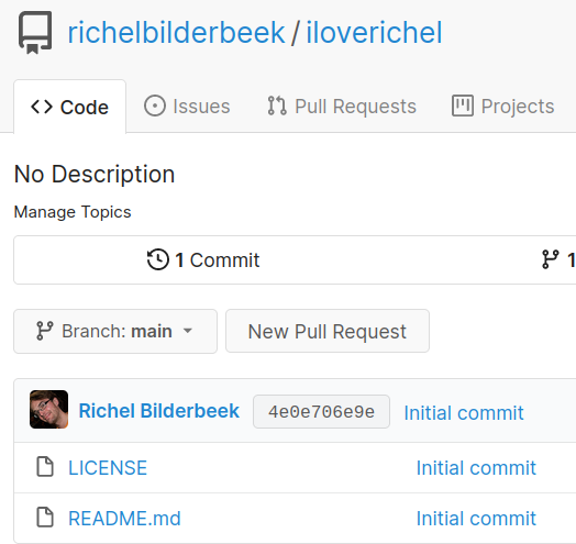 Your new Codeberg repository