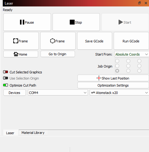 Select COM4