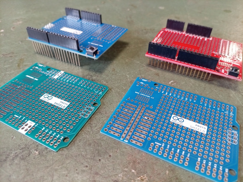 Tomma Arduino shieldar