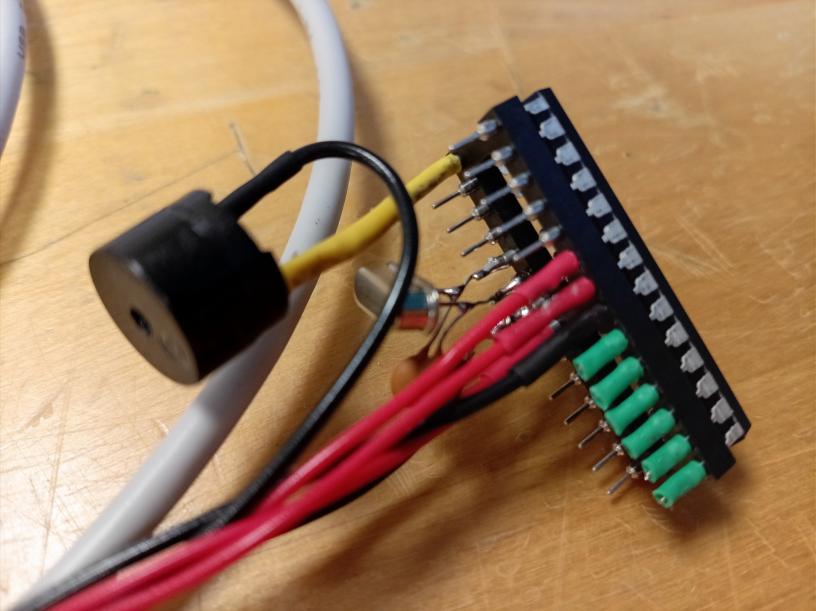 Minimal Pi Clock, point-to-point soldering