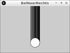 Låt bollen åka åt höger: uppgift 6