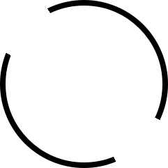 Correct circle with a weak cut